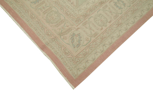 Sumak Beige Classic Wool Cotton Handmade Rug 11'4'' x 17'5''