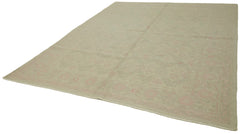 Sumak Beige Classic Wool Cotton Handmade Rug 8'4'' x 11'3''