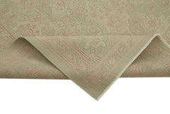 Sumak Beige Classic Wool Cotton Handmade Rug 8'4'' x 11'3''