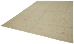 Sumak Beige Classic Wool Cotton Handmade Rug 8'3'' x 11'6''