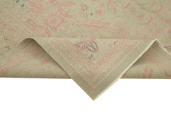 Sumak Beige Classic Wool Cotton Handmade Rug 8'3'' x 11'6''