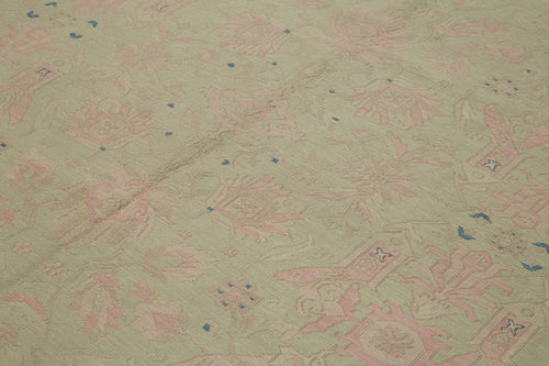 Sumak Beige Classic Wool Cotton Handmade Rug 9'3'' x 13'1''