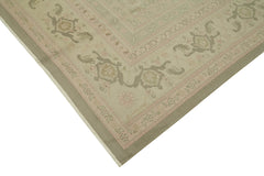 Sumak Beige Classic Wool Cotton Handmade Rug 9'5'' x 13'5''