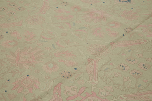 Sumak Beige Classic Wool Cotton Handmade Rug 11'3'' x 14'8''