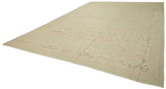 Sumak Beige Classic Wool Cotton Handmade Rug 11'5'' x 17'5''