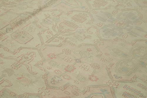 Sumak Beige Classic Wool Cotton Handmade Rug 9'5'' x 13'6''