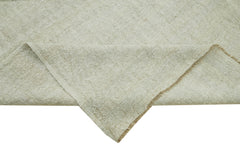 Kendir Beige Geometric Hemp Handmade Rug 9'4'' x 13'5''