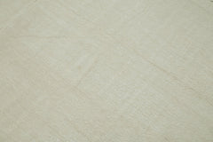 Kendir Beige Geometric Hemp Handmade Rug 6'11'' x 9'7''