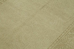 Tebriz Beige Classic Wool Cotton Handmade Rug 3'10'' x 6'0''