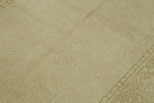 Tebriz Beige Classic Wool Cotton Handmade Rug 3'10'' x 6'0''