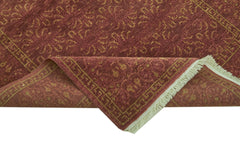 Tebriz Red Classic Wool Cotton Handmade Rug 4'0'' x 6'0''