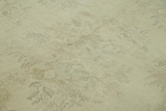 Tebriz Beige Classic Wool Cotton Handmade Rug 6'8'' x 8'10''