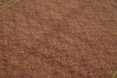 Tebriz Red Classic Wool Cotton Handmade Rug 6'9'' x 9'1''