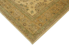 Tebriz Beige Classic Wool Cotton Handmade Rug 8'2'' x 10'4''