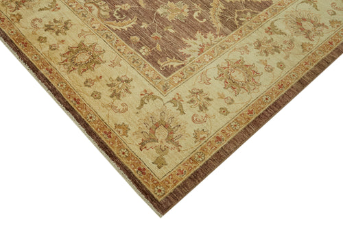 Tebriz Beige Classic Wool Cotton Handmade Rug 8'1'' x 10'2''
