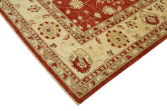 Tebriz Beige Classic Wool Cotton Handmade Rug 8'1'' x 9'10''