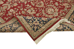 Tebriz Beige Classic Wool Cotton Handmade Rug 7'9'' x 9'11''