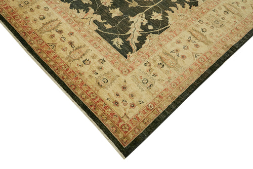 Tebriz Beige Classic Wool Cotton Handmade Rug 8'2'' x 10'0''
