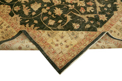 Tebriz Beige Classic Wool Cotton Handmade Rug 8'2'' x 10'0''