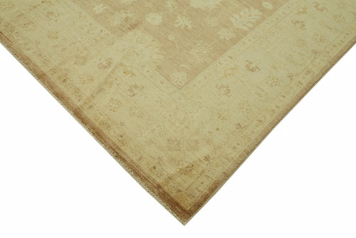 Tebriz Beige Classic Wool Cotton Handmade Rug 7'9'' x 9'9''