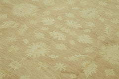 Tebriz Beige Classic Wool Cotton Handmade Rug 7'9'' x 9'9''