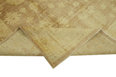 Tebriz Beige Classic Wool Cotton Handmade Rug 7'9'' x 9'9''