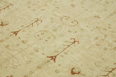 Tebriz Beige Classic Wool Cotton Handmade Rug 7'10'' x 10'0''