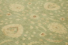 Tebriz Beige Classic Wool Cotton Handmade Rug 8'5'' x 9'9''