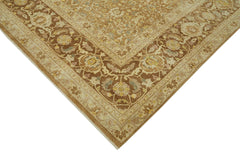 Tebriz Beige Classic Wool Cotton Handmade Rug 8'5'' x 11'5''