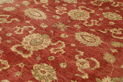 Tebriz Beige Classic Wool Cotton Handmade Rug 9'3'' x 11'10''