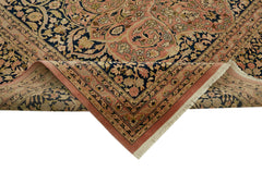 Tebriz Beige Classic Wool Cotton Handmade Rug 9'1'' x 12'1''
