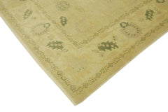 Tebriz Beige Classic Wool Cotton Handmade Rug 8'1'' x 9'10''