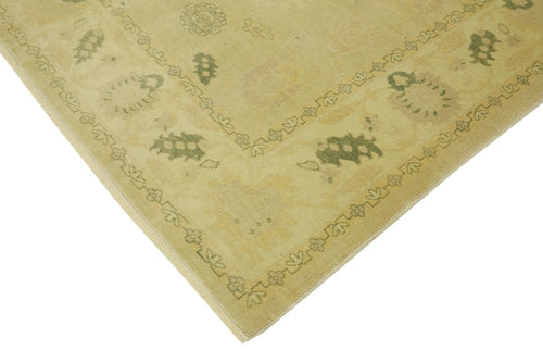 Tebriz Beige Classic Wool Cotton Handmade Rug 8'1'' x 9'10''