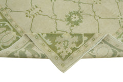 Tebriz Beige Classic Wool Cotton Handmade Rug 8'1'' x 9'10''