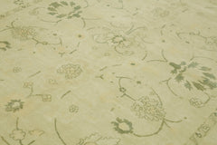 Tebriz Beige Classic Wool Cotton Handmade Rug 8'5'' x 10'3''