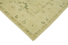 Tebriz Beige Classic Wool Cotton Handmade Rug 8'3'' x 10'2''