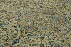 Persian Beige Classic Wool Cotton Handmade Rug 9'6'' x 14'1''