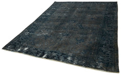 Persian Grey Classic Wool Cotton Handmade Rug 6'5'' x 8'4''