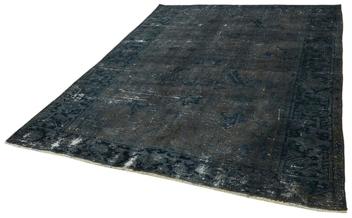 Persian Grey Classic Wool Cotton Handmade Rug 6'5'' x 8'4''