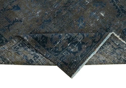 Persian Grey Classic Wool Cotton Handmade Rug 6'5'' x 8'4''