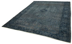 Persian Grey Classic Wool Cotton Handmade Rug 7'10'' x 10'2''