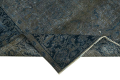 Persian Grey Classic Wool Cotton Handmade Rug 7'10'' x 10'2''