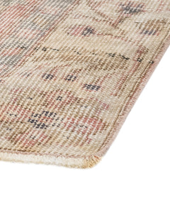 Handmade Wool Rug – Vintage Red Floral 10x6 Feet Cotton Wool Blend Carpet