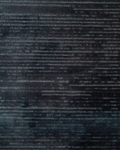 Blue Area Rug – Machine Made Rug with Fringed Edge | Durable Acrylic Carpet