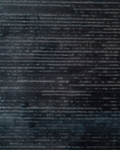 Blue Area Rug – Machine Made Rug with Fringed Edge | Durable Acrylic Carpet