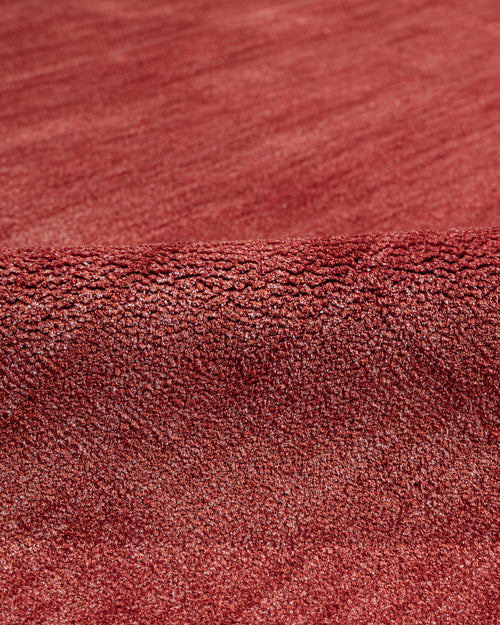 Natural Viscose Rug – 3S Red Modern Axminster Woven Machine Made Carpet