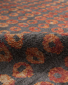 Natural Viscose Rug – 3S Red Modern Machine Made Axminster Carpet