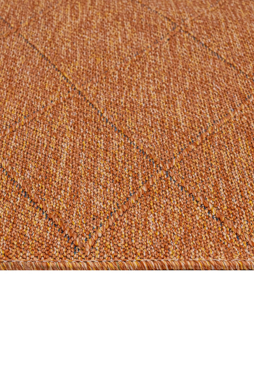 Cotton Kilim Rug – Geometric Woven Sole Rug With Fringed Edge, 5 Mm Pile Height