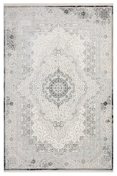 Classic Microfiber Rug – Durable Machine Made Area Rug With Soft Cotton Threads