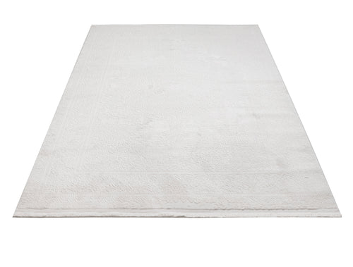 Cotton Area Rug - Machine Made Cream Frame Soft Cotton Weft Base Rug
